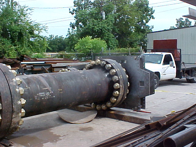 Carbon steel metal fabrication in the shop