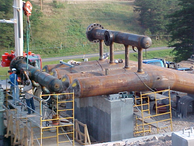 High-pressure oil and gas pipe fabrication