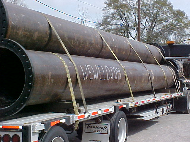 Contract welding on customer equipment